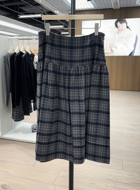 不退换全韩 DEPOUND 韩国代购2025秋 半身裙 DP2599SK007M 5J25