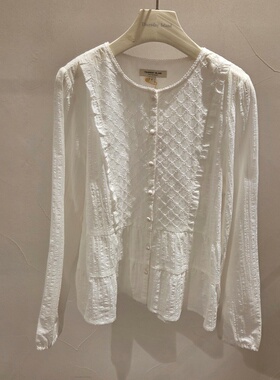 不退换COTA韩代THURSDAYISLAND 2026春衬衫 T262MBL135W 6B27