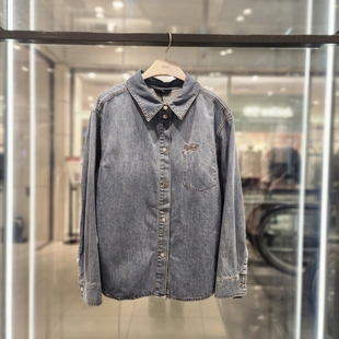 Z261PSC401 COTA韩国代购 百搭牛仔衬衫 2026春 6B14 ZOOC