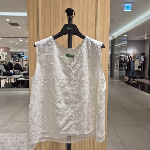 COTA 韩国代购 BENETTON 2026夏 百搭衬衫 BABL75-631 6F01