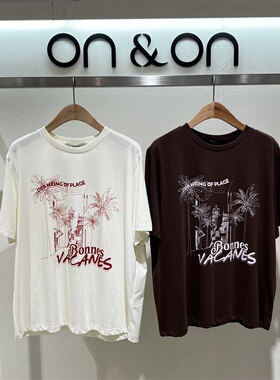 全韩百货 ON&ON/安乃安 韩国代购2025秋T恤 NMW5ME631 5H26