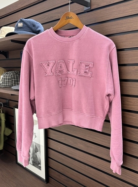 不退不换COTA韩国代购 YALE 2025冬百搭卫衣 YFS1CR201A 5L26