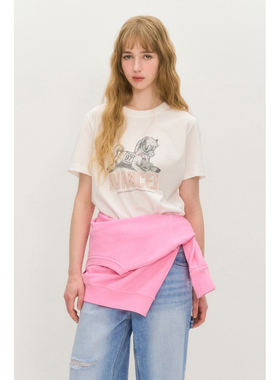 不退换COTA 韩国代购 O'2ND 2026春T恤 O22G1TTO739W 6B12