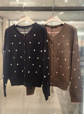 COTA 韩国代购 ZOOC 2026春 时尚针织衫 Z261KSL005 6A19