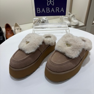 BABARA BBI569 韩国代购 棉拖鞋 5J20 2025秋 不退换全韩百货
