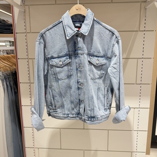 不退换COTA 韩代 TOMMYJEANS 26夏牛仔外套 T32G6NJC11TWT1 6G09