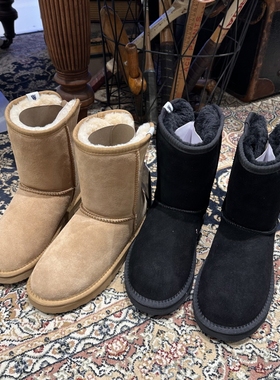 不退换COTA韩国代购YALE 2025冬高筒雪地靴 YEW4FW201A 6A01