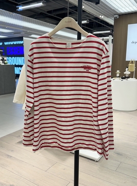 不退换全韩 DEPOUND 韩国代购2025秋T恤 DP2512TS003M 5J25