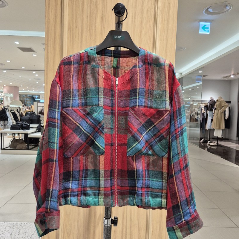 COTA韩国代购BENETTON 2026春 时尚衬衫  BAJP59-631 6C27