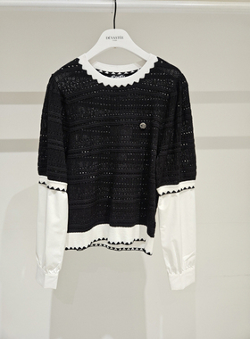 不退不换全韩百货 DEVASTEE韩代25冬毛针织衫 DSFDVKT04(SA) 5K27