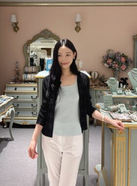 COTA 韩国代购 ABFZ 2026夏 休闲百搭针织开衫 AFA3HY34I 6G07