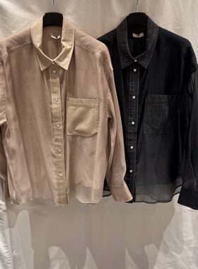 COTA 韩国代购 SYSTEM 2026春 时尚衬衫 SY2G1-WSH357W 6B23