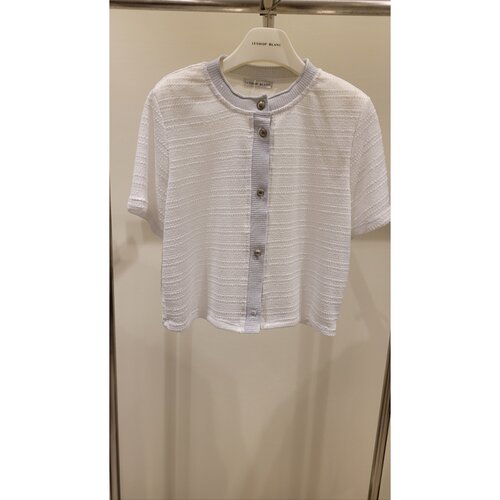COTA韩国代购 LESHOPBLANC 26夏针织开衫 L1H22JCD050 6G27