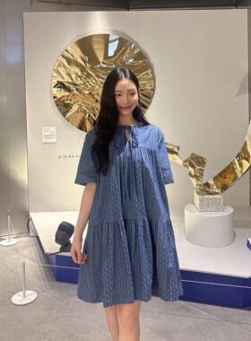 不退换 COTA 韩代 LUCKYCHOUETTE 26夏 连衣裙 LFDA-X26040 6G08