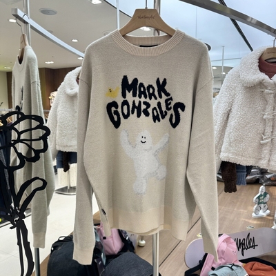 不退换全韩百货MARKGONZALES韩代25冬针织衫 Z254UKT080 5L18