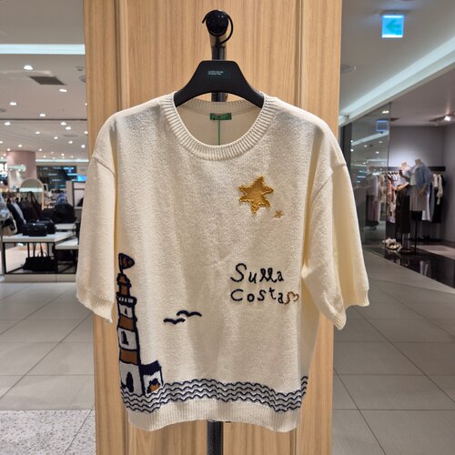 COTA 韩国代购 BENETTON 2026秋 毛针织衫 BAKP02-641 6G18