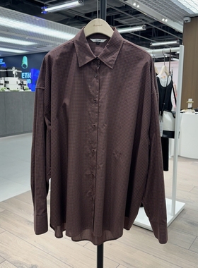 不退换全韩 DEPOUND 韩国代购2025秋 衬衫 DP2578SH003M 5J25