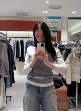 COTA韩国代购VISIT IN NEWYORK 2026春时尚毛针织衫 VC2LK71 6A05