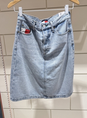 不退换COTA 韩代 TOMMYJEANS 26夏牛仔裙 T32G6NFS60TWT1 6G09