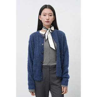 不退换全韩百货GENERALIDEA韩代25冬针织开衫 SBE4U04019 5L17