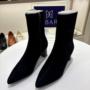 BABARA BBI872 韩国代购 中筒靴 5J20 2025秋 不退换全韩百货