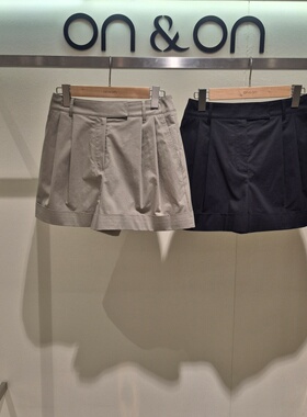 COTA 韩国代购 ON&ON/安乃安2026春 时尚短裤 NMW6ML314 6B23
