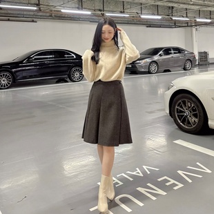 ZOOC 全韩百货 韩代25秋时尚 半身裙 5I23 Z254MSD024 小恩推荐