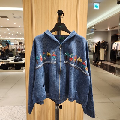 COTA韩国代购 BENETTON 2026春 时尚毛针织衫 BAKC01-611 6A28