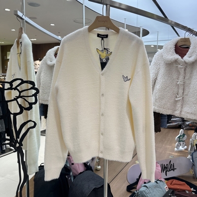 不退换全韩百货MARKGONZALES韩代25冬针织开衫 Z254UCD030 5L18