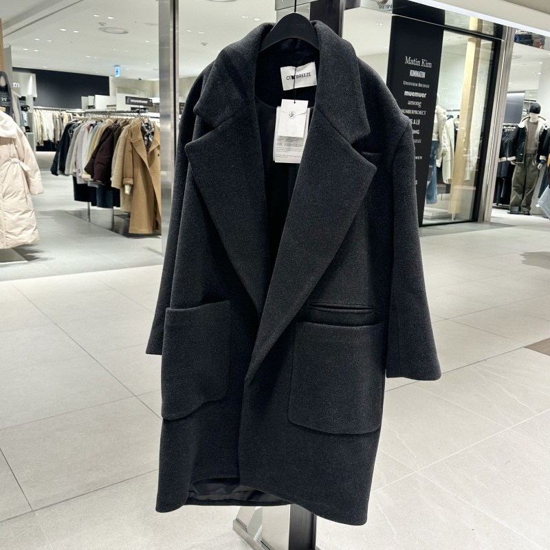不退换全韩百货CITYBREEZE韩代2025冬 毛呢外套 CTH4CA11 5L06