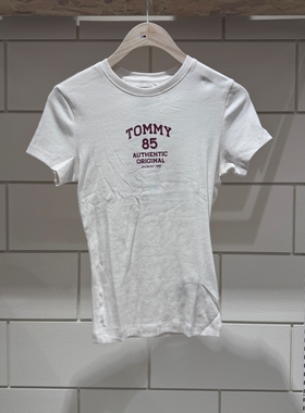 不退换COTA韩国代购TOMMYJEANS 26春T恤 T32G0TTO31TWT1 6A27