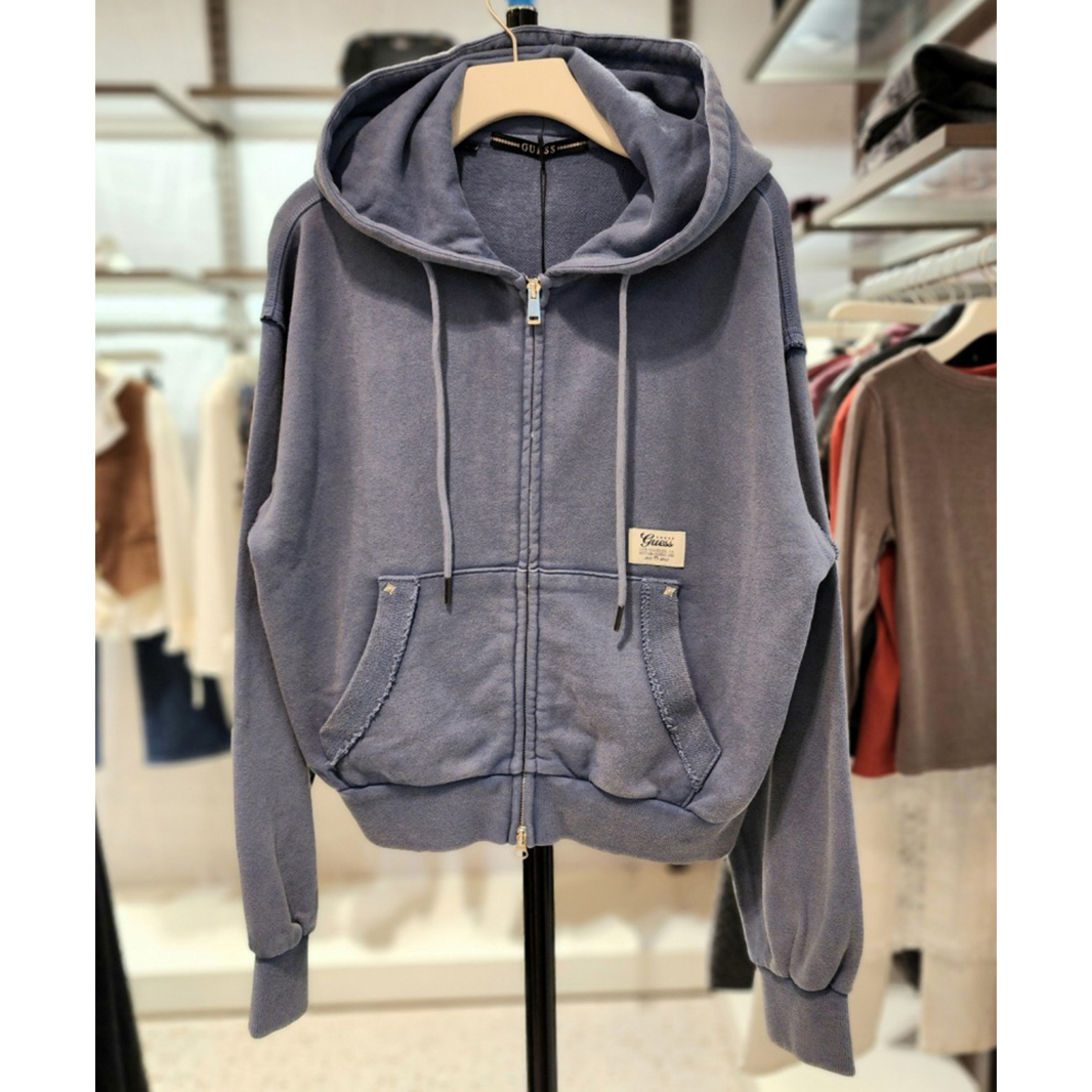 不退换全韩百货GUESS韩国代购2025秋休闲外套MP3K3490 5J07