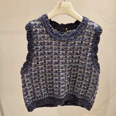 不退换全韩 THURSDAYISLAND 韩代25秋马夹 T258MVT256W 5J28