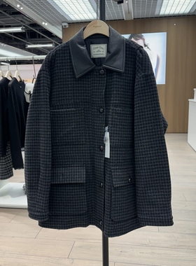 不退换全韩 DEPOUND 韩国代购2025秋外套 DP259OPD004M 5J25