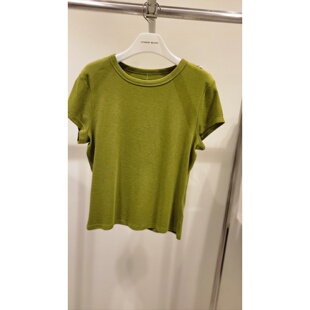 COTA 韩国代购 LESHOPBLANC 26夏 T恤 L2H25JTS170 6G27