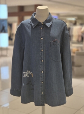 COTA韩国代购 VISITINNEWYORK 2026春 时尚衬衫 YC3LSWN 6B22