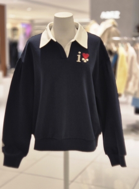 COTA韩国代购 VISITINNEWYORK 2026春 时尚卫衣 VC3LT11 6A23