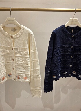 不退换COTA韩代THURSDAYISLAND2026春毛针织衫 T262MCD144W1 6B23