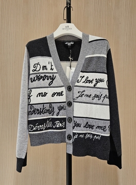 全韩百货 DEVASTEE 韩国代购 2025秋时尚毛针织衫 DFFDVCA08 5H25