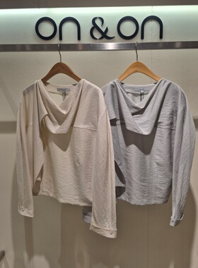 COTA 韩国代购 ON&ON/安乃安2026春 时尚衬衫 NMW6SB210 6B23