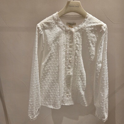 不退换COTA 韩代THURSDAYISLAND 26春时尚衬衫T262MBL145W 6B10