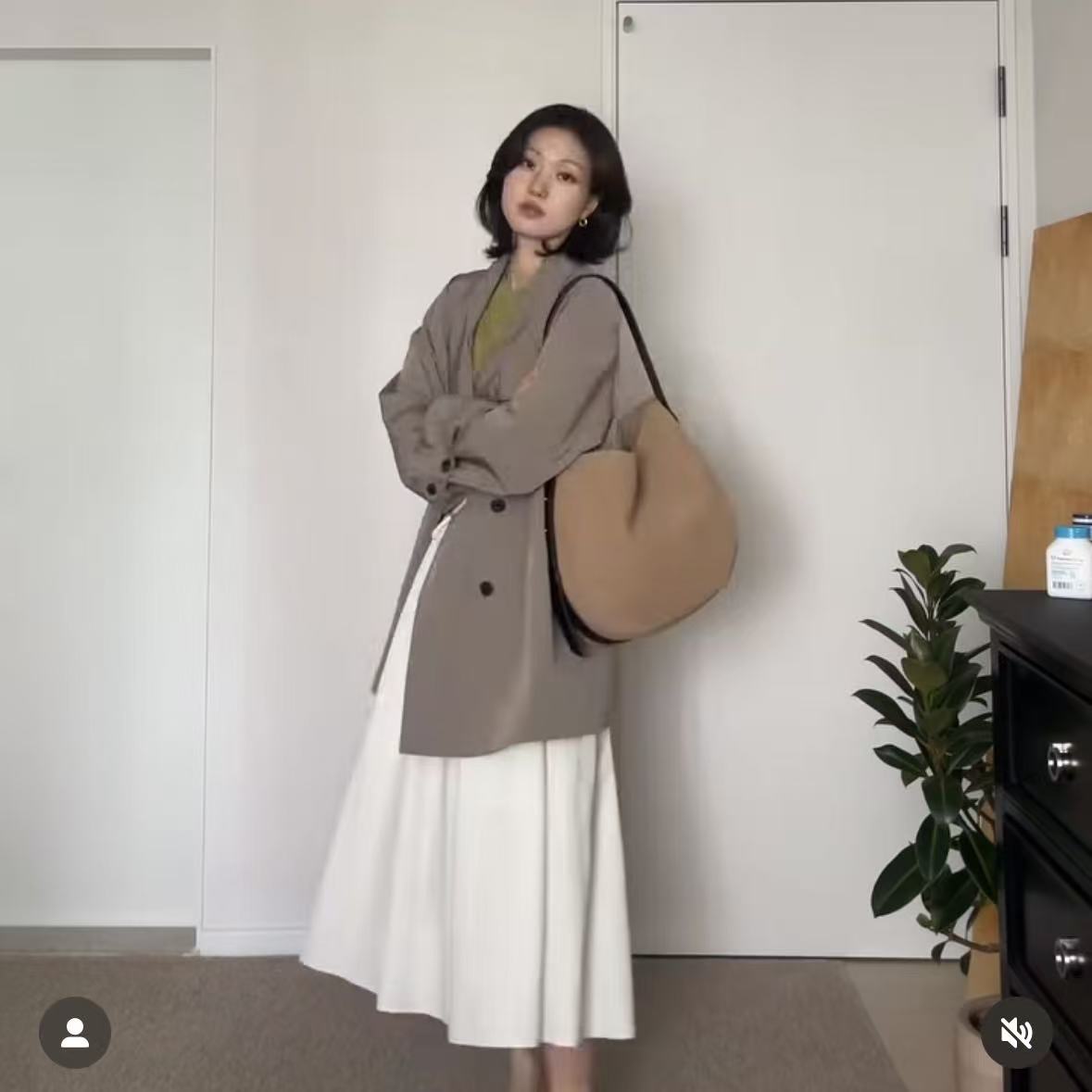 全韩百货 ON&ON/安乃安 韩国代购2025秋半身裙 NMW5AS705 5H26