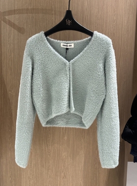 不退换全韩 GENERALIDEA 韩国代购 25冬毛针织衫 WBE4L04555 5L09