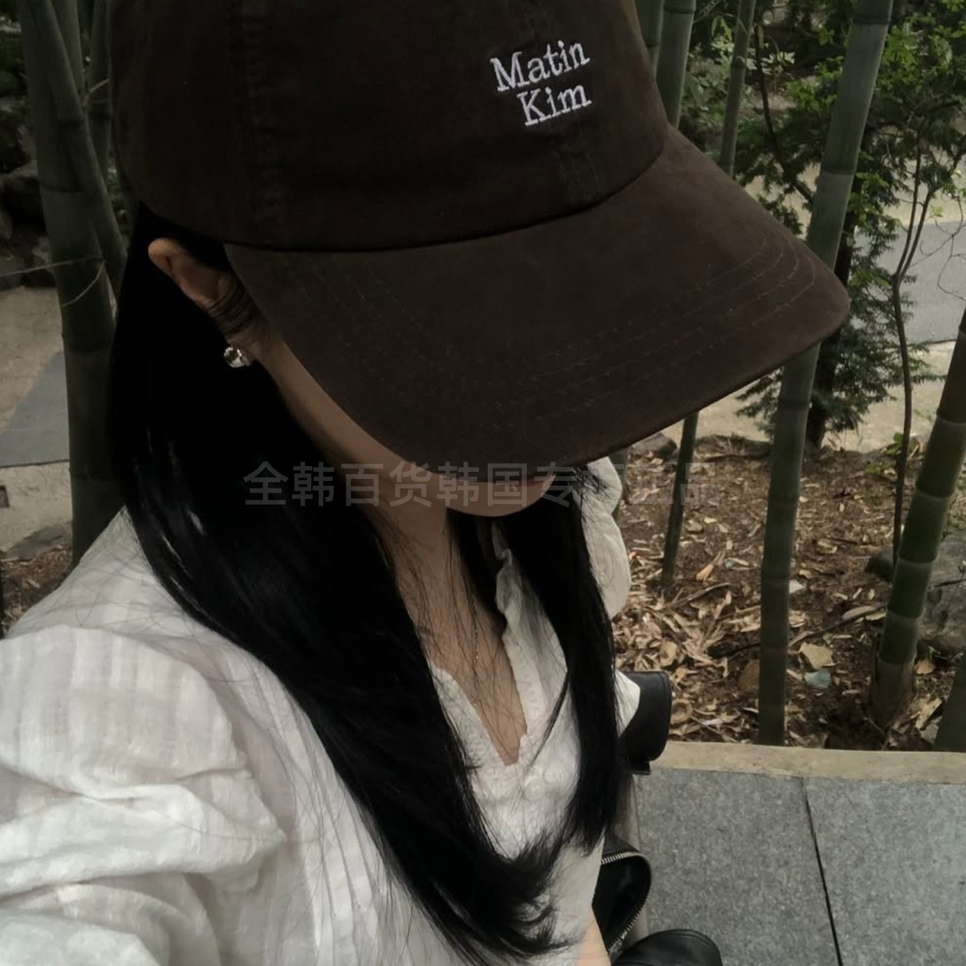 不退换全韩 MATINKIM韩国代购2025秋休闲帽 MK2500HT042V5J17