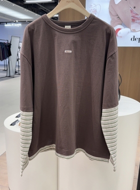 不退换COTA 韩国代购 DEPOUND 2026春 卫衣 DP2612TS006M 6B04