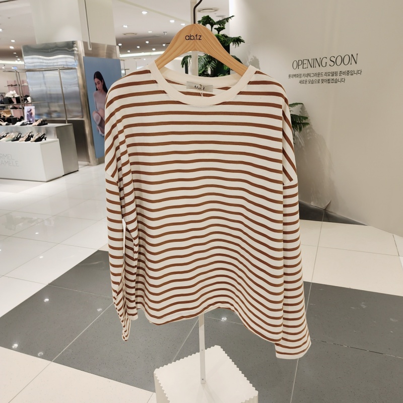 全韩百货 ABFZ 韩国代购2025秋 时尚T恤 AFZ4HK34J 5H27