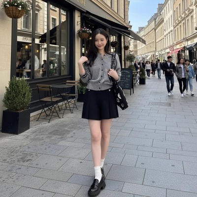 【小恩推荐】COTA韩国代购 DEVASTEE 毛针织衫 DFFDVCA03 5H25