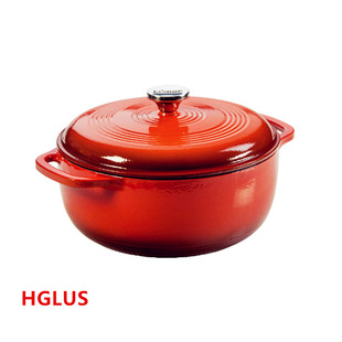 美国Lodge 洛极铸铁珐琅 汤锅 炖锅