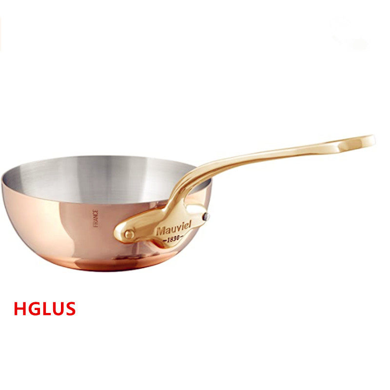 法国Mauviel1830铜不锈钢汤锅煮锅汁锅20公分