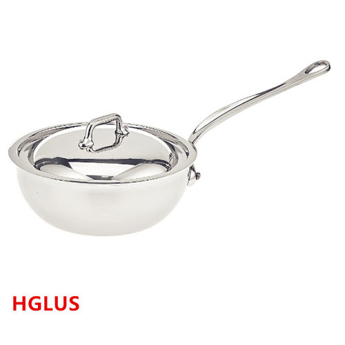 法国Mauviel 1830不锈钢五层煎炒锅汤锅煮锅20公分